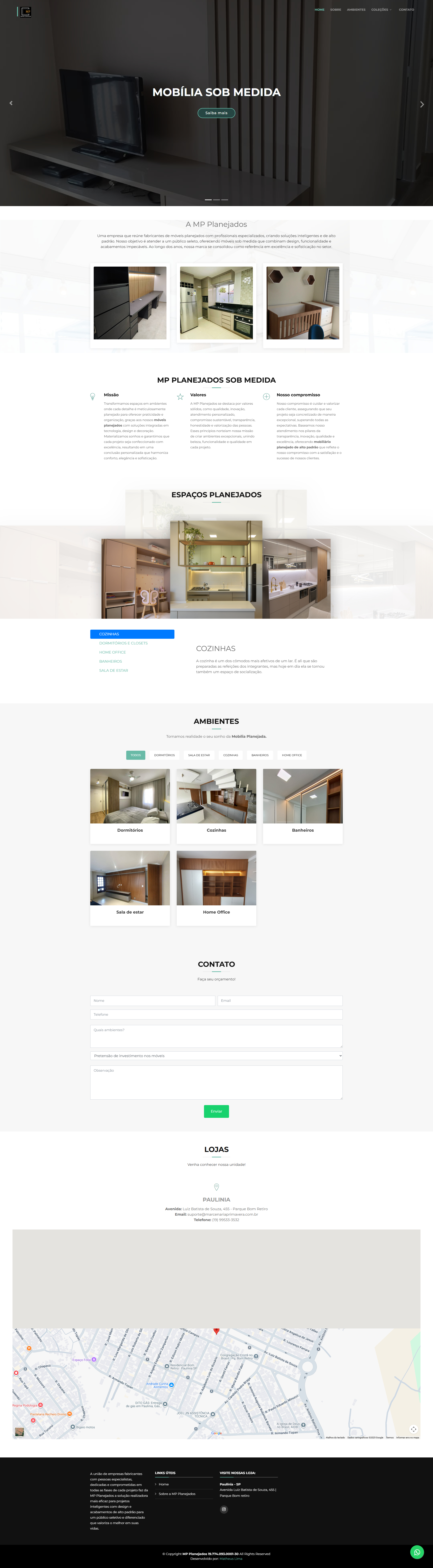 MP Planejados - Custom Furniture